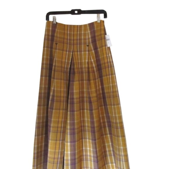 New w Tags, Anthropologie Maeve Kilt Culottes in Size 2 - Picture 4 of 8